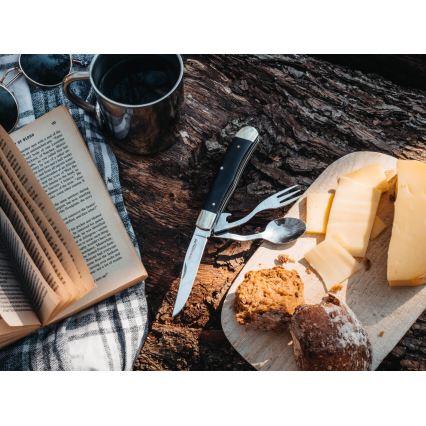 Böker - Canivete com talheres Magnum Bon Appetite 18,7 cm pakka