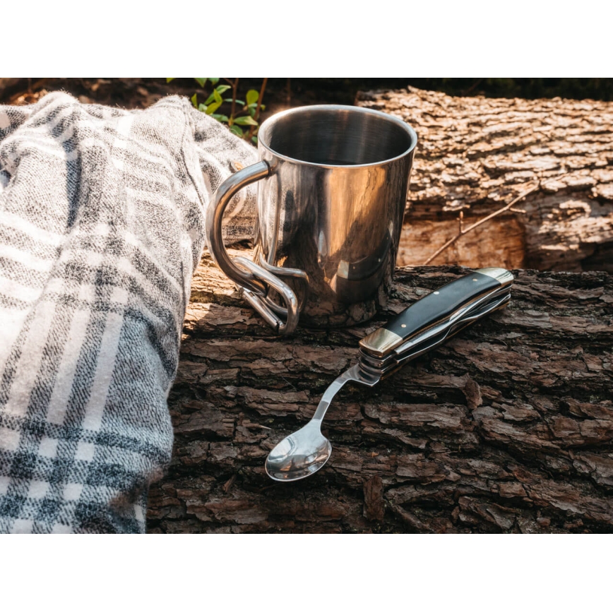 Böker - Canivete com talheres Magnum Bon Appetite 18,7 cm pakka