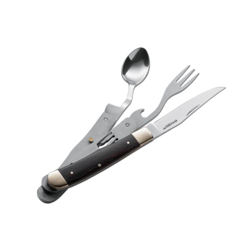 Böker - Canivete com talheres Magnum Bon Appetite 18,7 cm pakka
