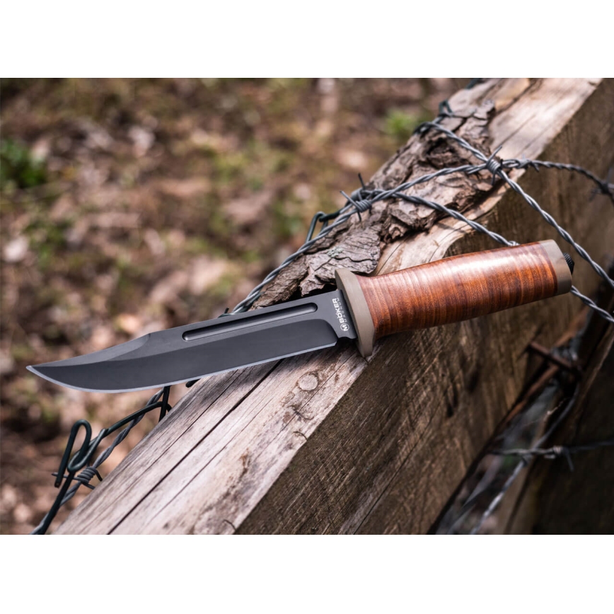 Böker - Faca com lâmina fixa Ranger Field Bowie 27 cm
