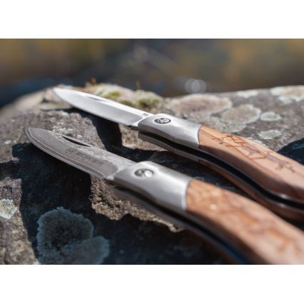 Böker - Faca de bolso em Damasco Magnum Caveman 19,4 cm