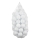 Bolas de brincar em plástico 50 unid. diâmetro 7 cm branco