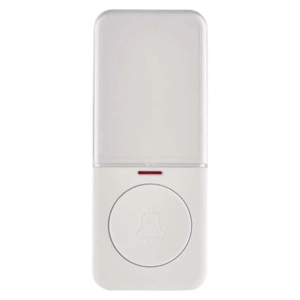 Botão sem fios para campainha, 1x CR2032, branco