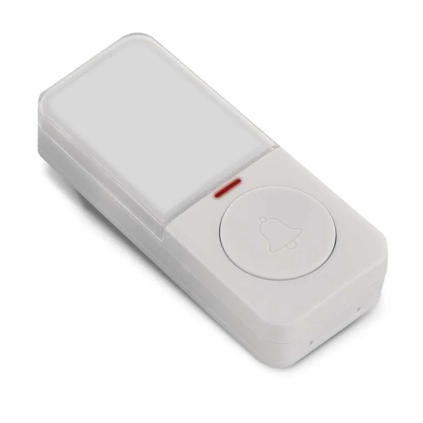 Botão sem fios para campainha, 1x CR2032, branco