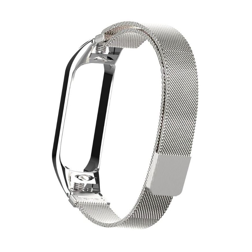 Bracelete metálica para Xiaomi Mi Band 5/6 prateada
