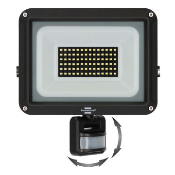 Brennenstuhl - Holofote exterior LED com sensor LED/50W/230V 6500K IP65