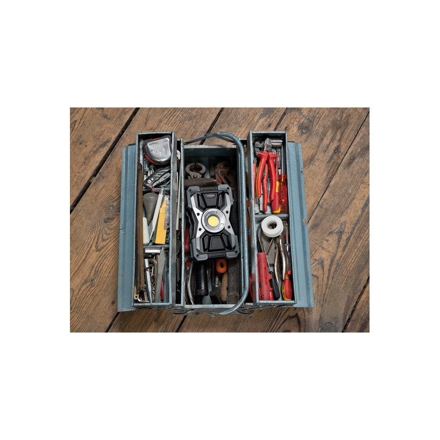 Brennenstuhl - Holofote LED recarregável LED/15W/5V 5000 mAh IP65