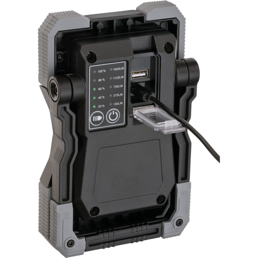 Brennenstuhl - Holofote LED recarregável LED/15W/5V 5000 mAh IP65