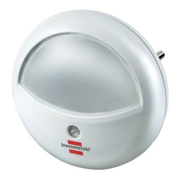 Brennenstuhl - Iluminação de orientação de tomada LED com sensor LED/0,85W/230V