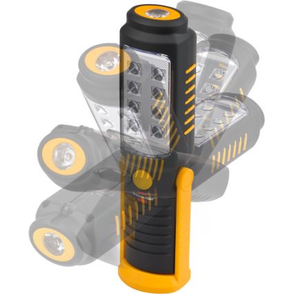 Brennenstuhl - Lanterna de trabalho LED LED/3xAA laranja