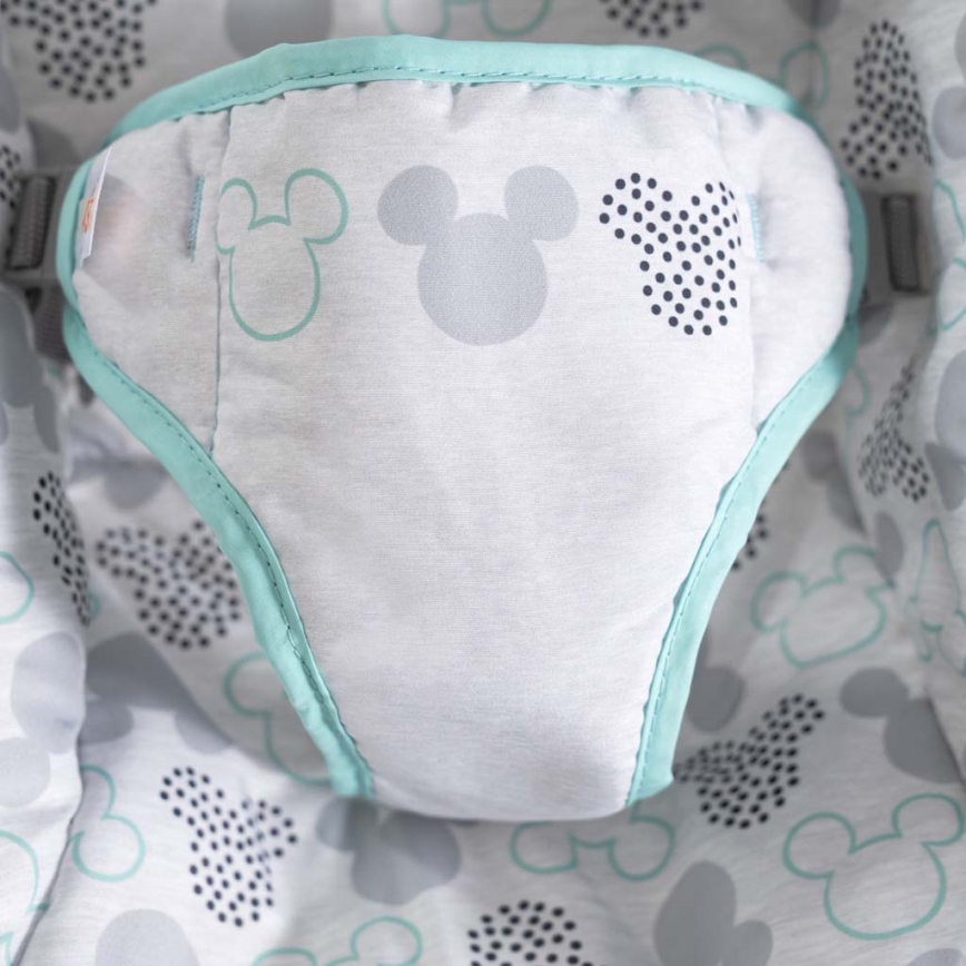 Bright Starts - Espreguiçadeira vibratória para bebé com melodia MICKEY MOUSE