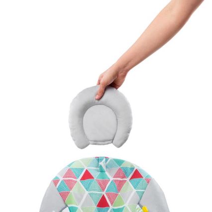 Bright Starts - Espreguiçadeira vibratória para crianças com melodia TOUCAN TANGO