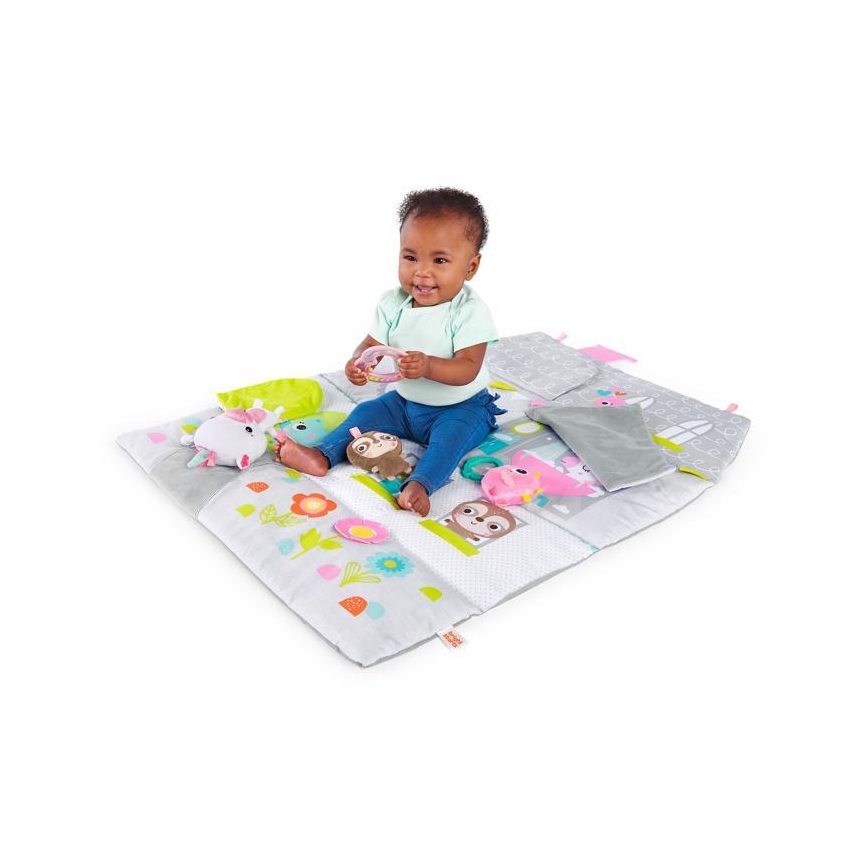 Bright Starts - Manta de bebé para brincar FLOORS OF FUN casa