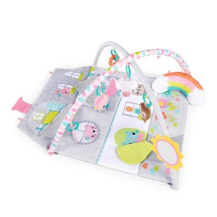 Bright Starts - Manta de bebé para brincar FLOORS OF FUN casa