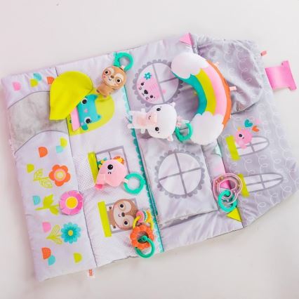 Bright Starts - Manta de bebé para brincar FLOORS OF FUN casa