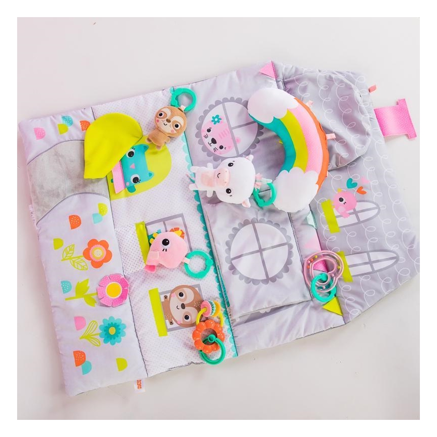Bright Starts - Manta de bebé para brincar FLOORS OF FUN casa