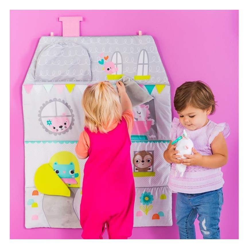 Bright Starts - Manta de bebé para brincar FLOORS OF FUN casa
