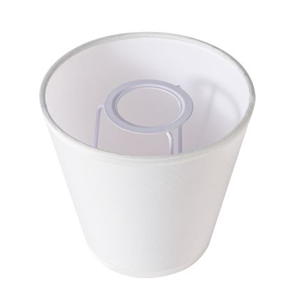 Brilagi - Abajur universal NUBILA E27 13x9 cm branco