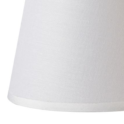 Brilagi - Abajur universal NUBILA E27 13x9 cm branco