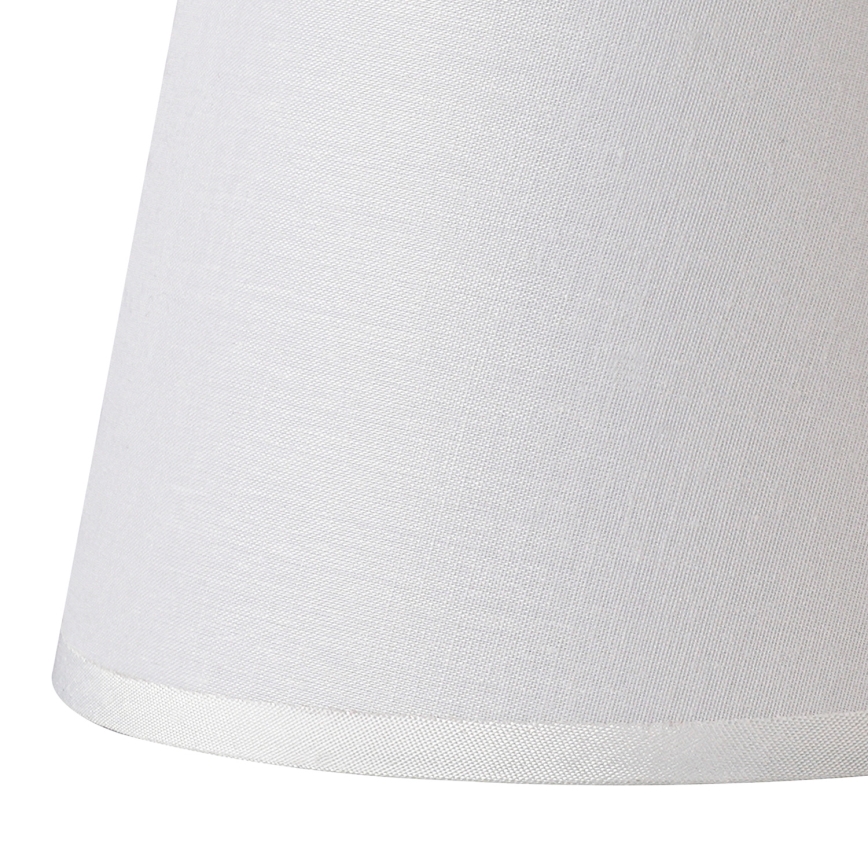 Brilagi - Abajur universal NUBILA E27 13x9 cm branco