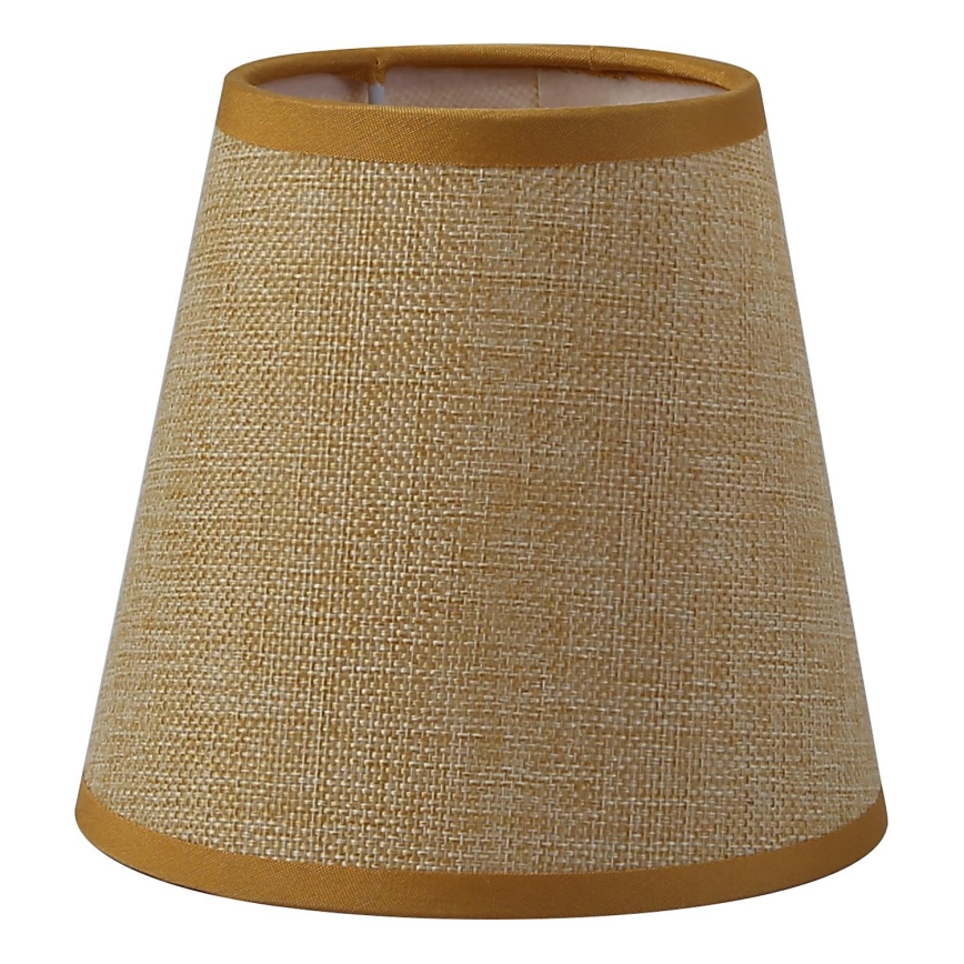 Brilagi - Abajur universal NUBILA E27 13x9 cm castanho claro