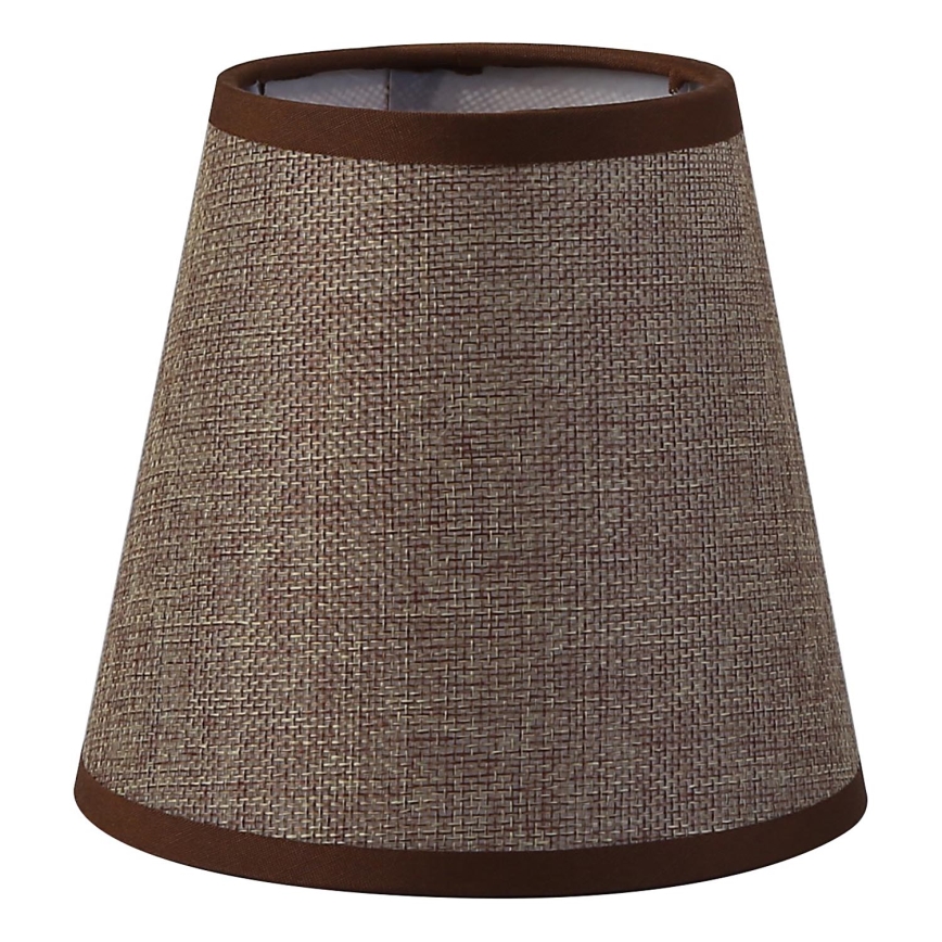 Brilagi - Abajur universal NUBILA E27 13x9 cm castanho