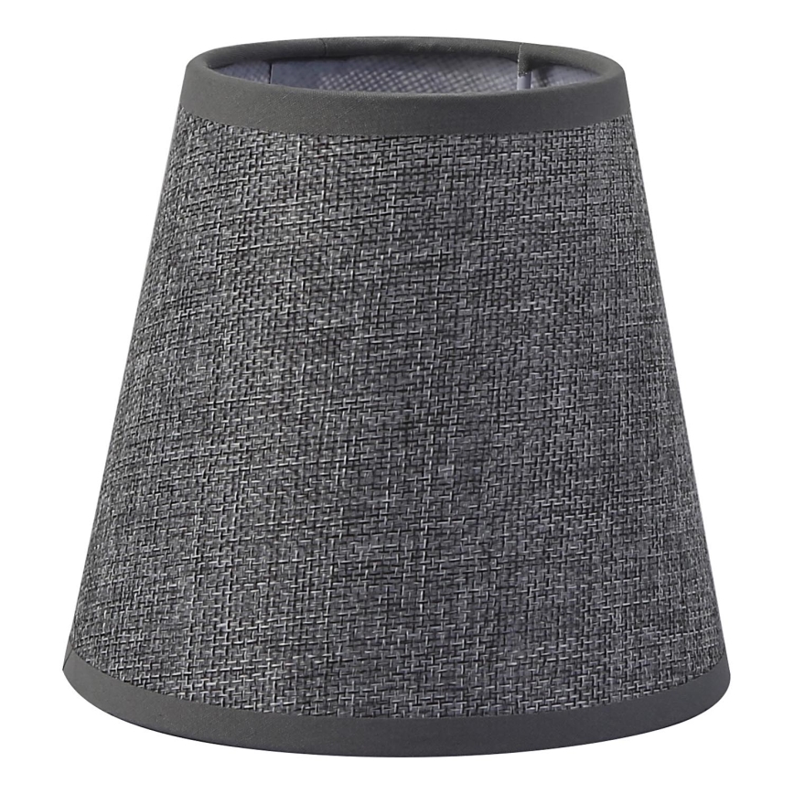 Brilagi - Abajur universal NUBILA E27 13x9 cm cinzento