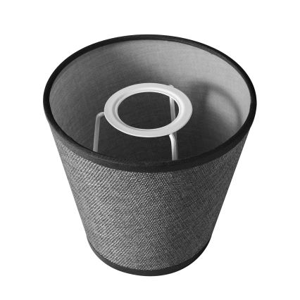 Brilagi - Abajur universal NUBILA E27 13x9 cm cinzento