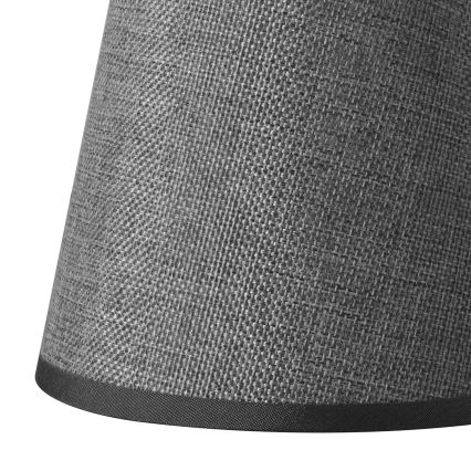 Brilagi - Abajur universal NUBILA E27 13x9 cm cinzento