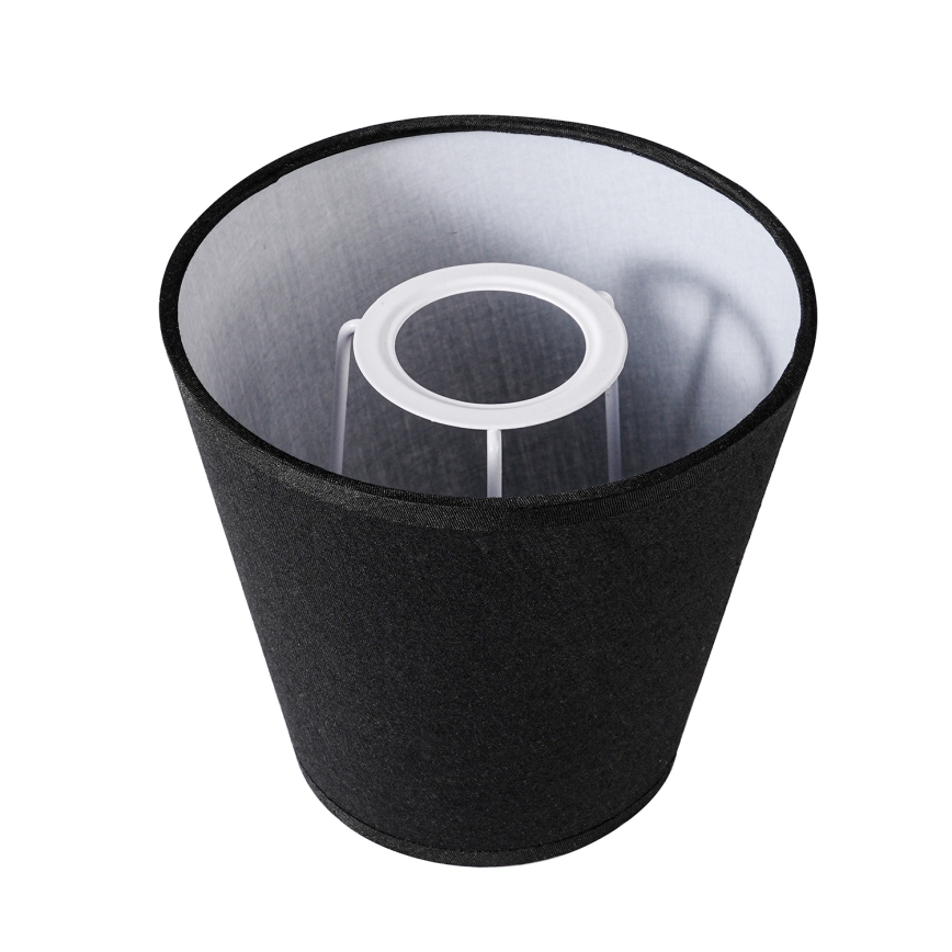Brilagi - Abajur universal NUBILA E27 13x9 cm preto