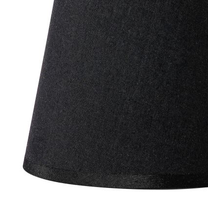 Brilagi - Abajur universal NUBILA E27 13x9 cm preto