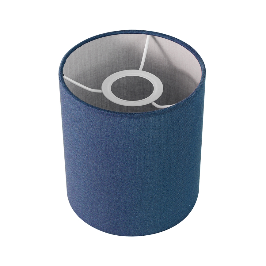 Brilagi - Abajur universal NUBILA E27 15,5x14 cm azul escuro
