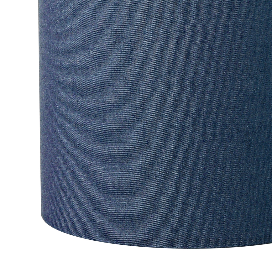 Brilagi - Abajur universal NUBILA E27 15,5x14 cm azul escuro