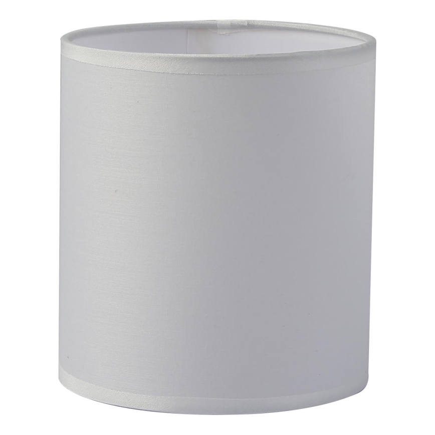 Brilagi - Abajur universal NUBILA E27 15,5x14 cm branco