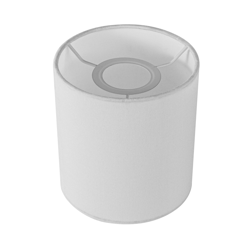 Brilagi - Abajur universal NUBILA E27 15,5x14 cm branco