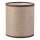 Brilagi - Abajur universal NUBILA E27 15,5x14 cm castanho