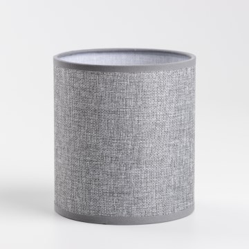 Brilagi - Abajur universal NUBILA E27 15,5x14 cm cinza