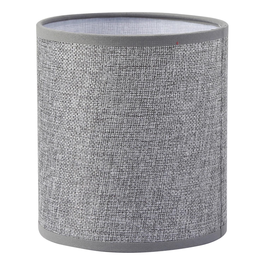 Brilagi - Abajur universal NUBILA E27 15,5x14 cm cinzento