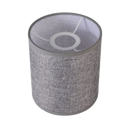 Brilagi - Abajur universal NUBILA E27 15,5x14 cm cinzento