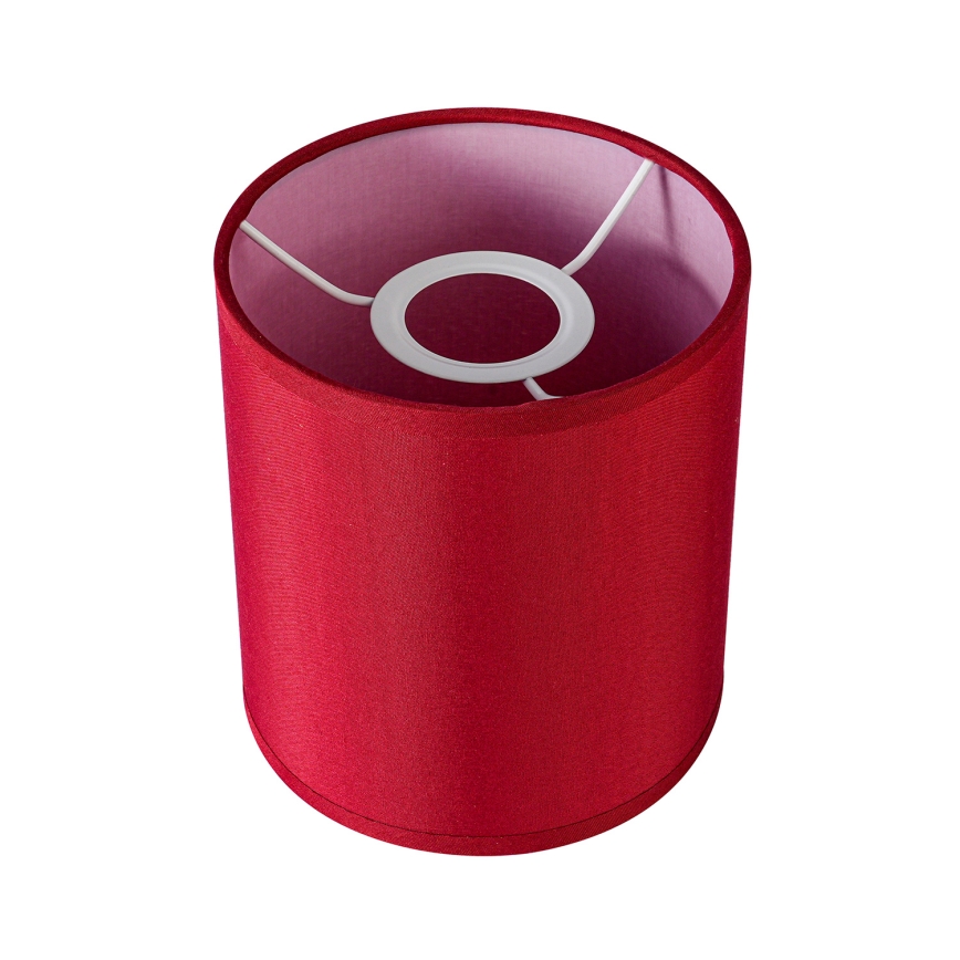 Brilagi - Abajur universal NUBILA E27 15,5x14 cm Pompeiano vermelho