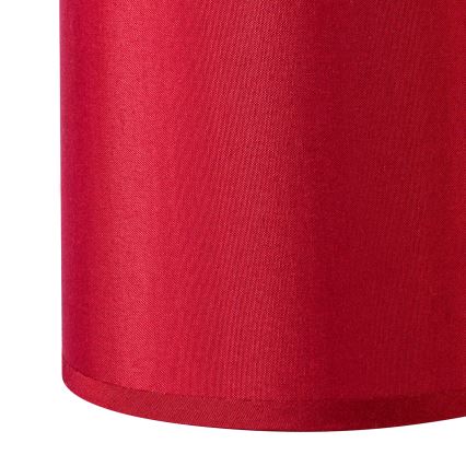 Brilagi - Abajur universal NUBILA E27 15,5x14 cm Pompeiano vermelho