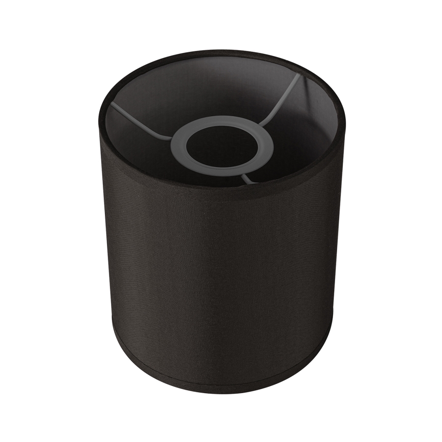 Brilagi - Abajur universal NUBILA E27 15,5x14 cm preto