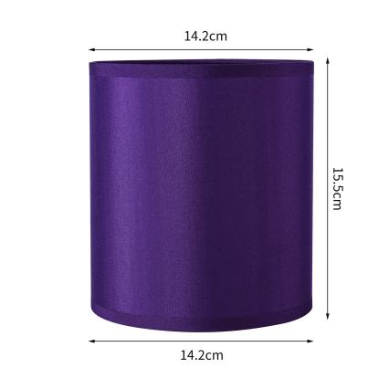 Brilagi - Abajur universal NUBILA E27 15,5x14 cm roxo