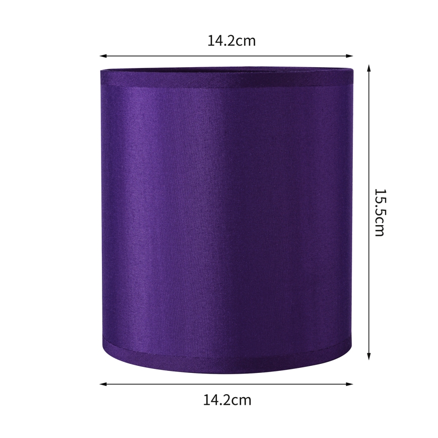 Brilagi - Abajur universal NUBILA E27 15,5x14 cm roxo