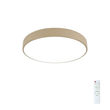 Brilagi - Luminária de teto dimável POOL LED/48W/230V 3000-6000K diâmetro 40 cm bege + controle remoto