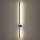 Brilagi - Aplique de parede exterior AURA LED/20W/230V 4000K IP54 97 cm preto