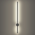 Brilagi - Aplique de parede exterior LED AURA LED/12W/230V 4000K IP54 65 cm antracite