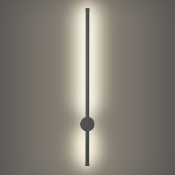 Brilagi - Aplique de parede exterior LED AURA LED/12W/230V 4000K IP54 65 cm antracite