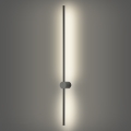 Brilagi - Aplique de parede exterior LED AURA LED/20W/230V 4000K IP54 97 cm antracite CRI 90