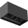 Brilagi - Aplique de parede exterior LED DOUBLE CUBE LED/12W/230V antracite IP65